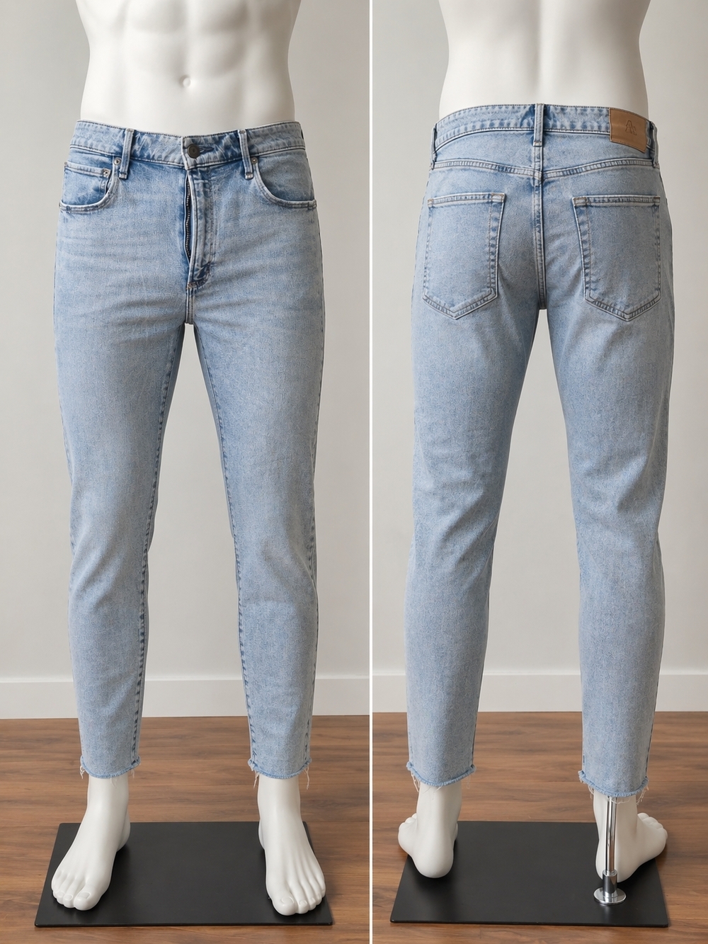 Abercrombie & Fitch Light Wash Men’s Slim Jeans - Classic Casual